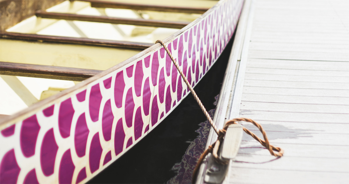 Alle in einem Boot! Drachenboot fahren auf der Fulda