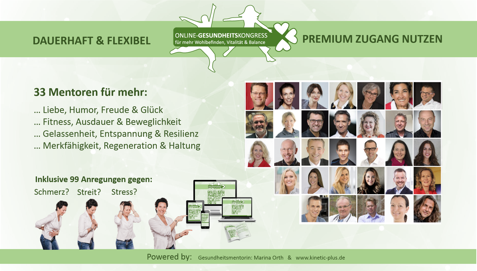Rückblick: ONLINE GESUNDHEITSMENTORING … gegen Schmerz, Streit & Stress – für mehr Lebensbalance!